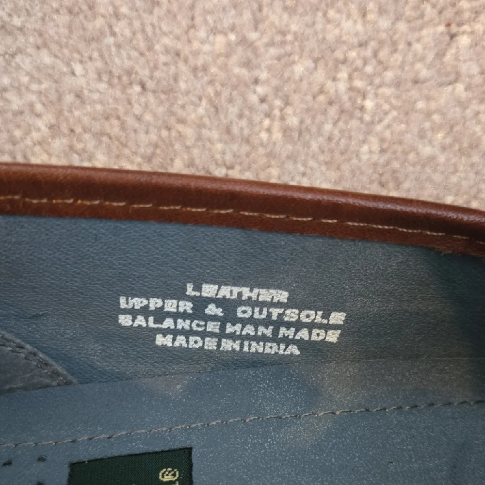 Nunn Bush Brown Leather Loafers with Moccasin Stitching